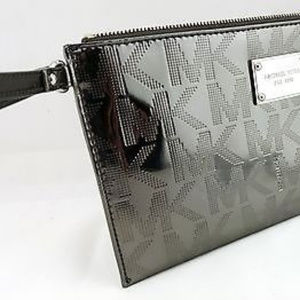 Michael Kors Metallic Clutch
